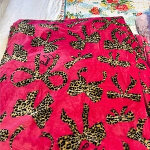 Juicy Couture Bow Blanket